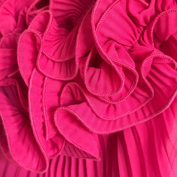 Commense Pink Ruffled Mini Dress - Picture 4 of 8